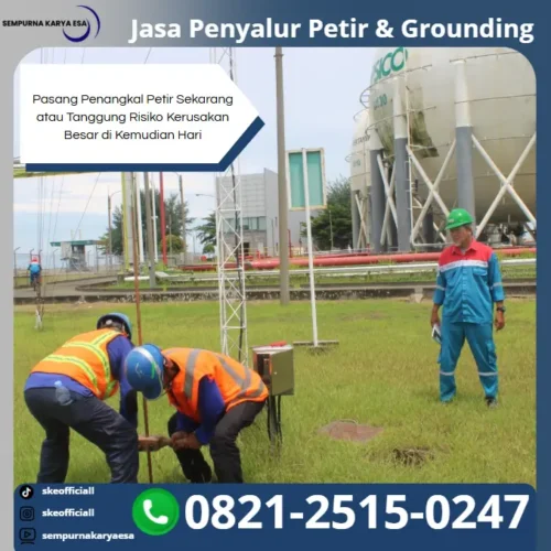 pasang penangkal petir sekarang