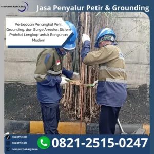 perbedaan penangkal petir