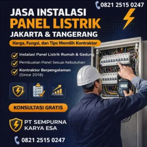 jasa instalasi panel listrik