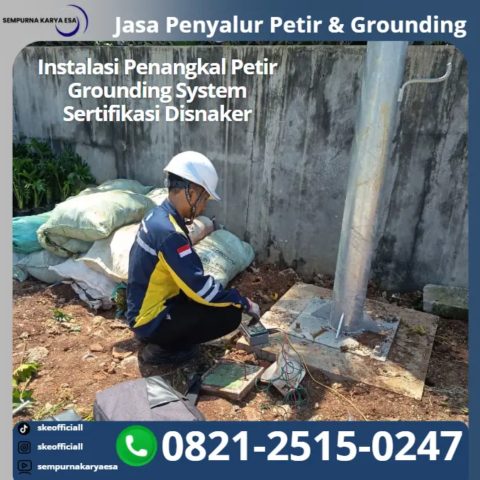 pemasangan penangkal petir jabodetabek
