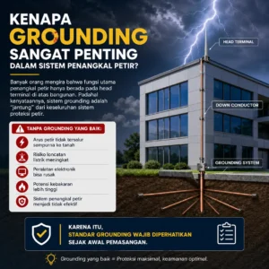 berapa nilai grounding yang ideal