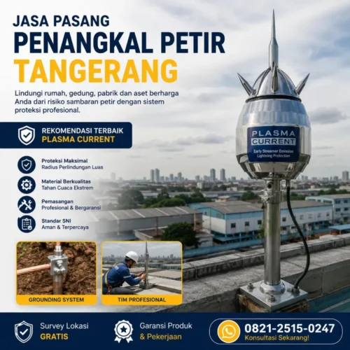 Jasa Pasang Penangkal Petir Tangerang Terpercaya