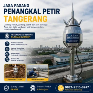 Jasa Pasang Penangkal Petir Tangerang Terpercaya