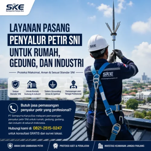 layanan pasang penyalur petir