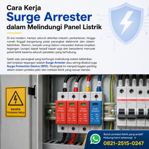 cara kerja surge arrester