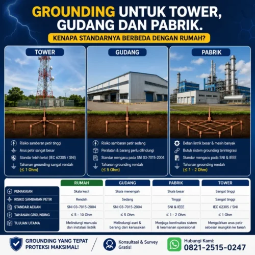 grounding untuk tower