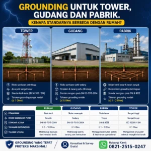 grounding untuk tower