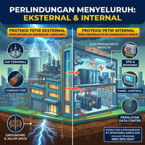 proteksi petir internal