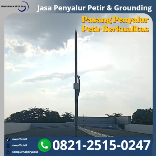 pasang penyalur petir berkualitas