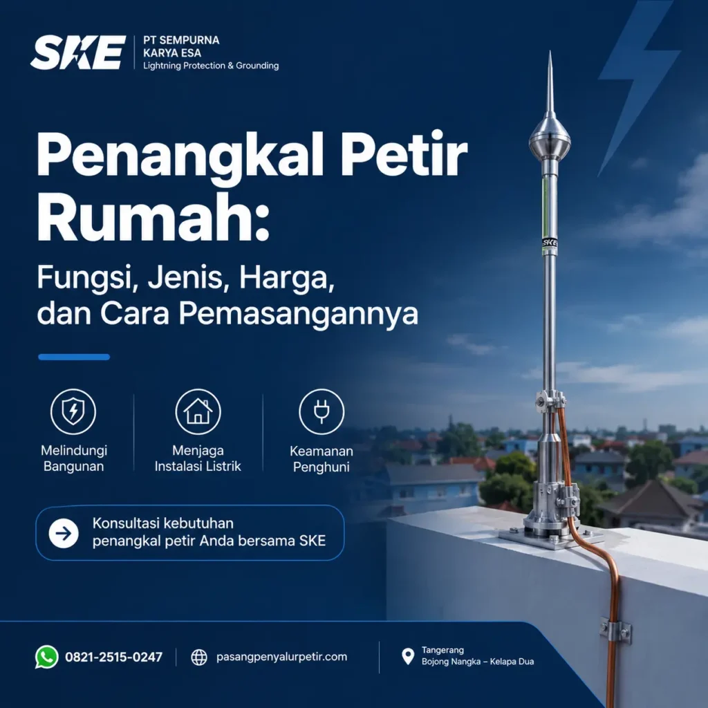 Penangkal petir rumah