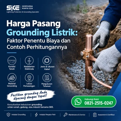 harga pasang grounding listrik